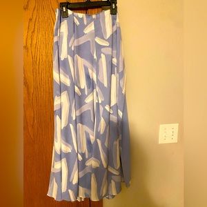 Abercrombie and Fitch sky midi skirt.  Size small